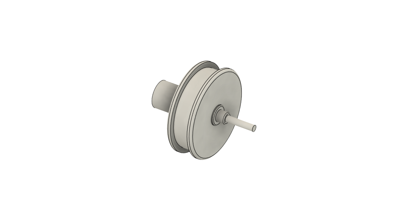 Fusion: GXT 105X Izza - Mouse Wheel Replacement 3D model